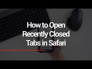 How to Open a Recently Closed Tab in Safari on Your iOS Device