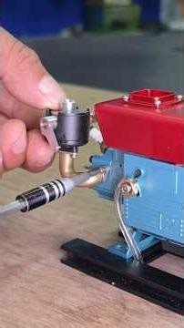 started by installing the engine head 2.6cc #project #engine #shorts