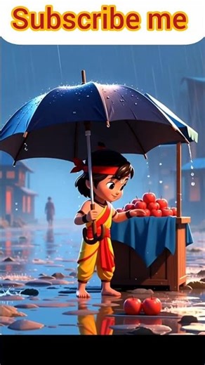 Krishnaji ki apple ki dukan 😄😄#shortsfeed #shortsviral