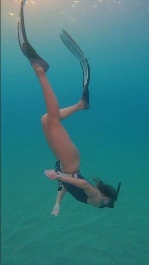 if you swim at sunset might see her