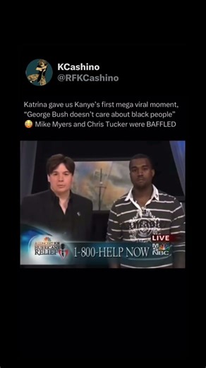 #katrina #kanyewest #mikemyers #christucker #georgebush #interview #fyp #shorts #clip #news #tv #fpy