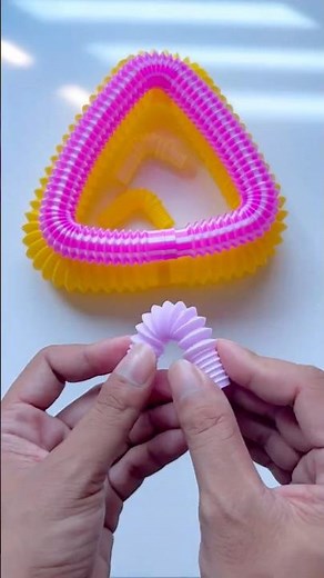 DIY POP Tube ASMR – Relaxing Crunch Creation 🎇 #satisfyingvideos #asmr