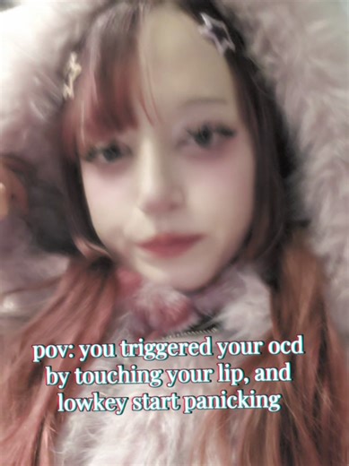 without the meds I would start crying uncontrollably and hyperventilate lol #jiraikei #panic #ocd #mentalhealth #fyp jfashion kawaii cutecore dance redhair landmine type sanrio kabukicho altgirl altfashion pien makeup jiraimaxxing taobao coord pink setup nekura himekaji princess struggles coping mental illness