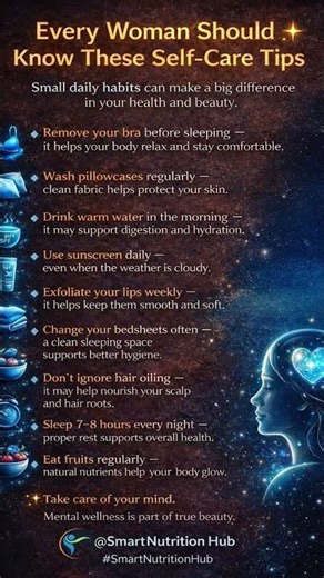 10 Healthy Habits Every Woman Should Know