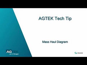 Tech Tip | Mass haul diagram
