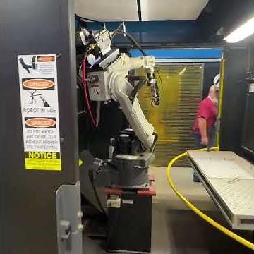 Miller Tig Weld Cell PerformArc PA-750S #manufacturing #welding #robot #panasonic #automation