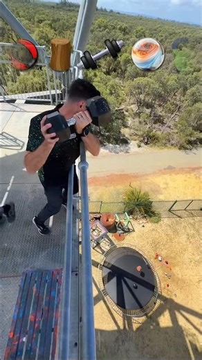Bowling Ball vs Trampoline: 😲 The Ultimate 🤯 Bounce Battle_😱