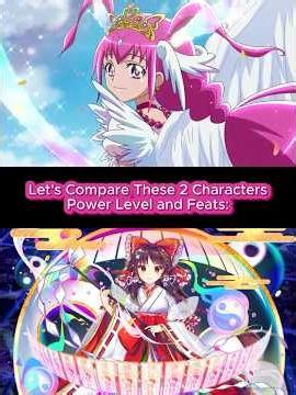 Cure Happy (Smile Precure) VS Reimu Hakurei (Touhou Project) / with Proof 🤓☝Version 2