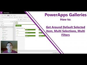 Power Apps Tutorial - Select More than One Item/Multiple Filters