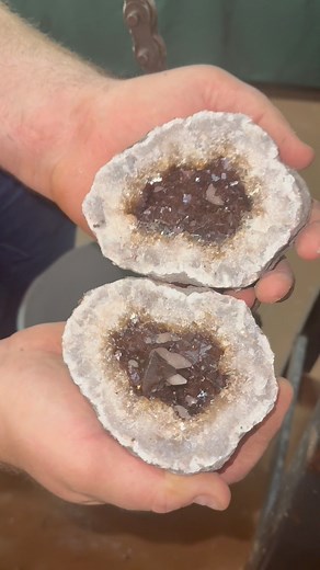 #geodes being #cracked #watch | KeokukGeodes