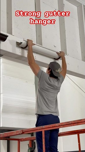 Strongest Gutter Hanger Test: Ultimate Strength & Pro Install #Shorts #GutterTips