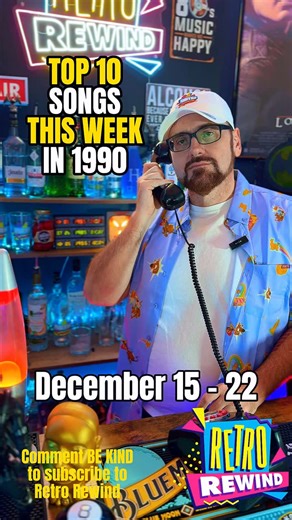 Daily 90s Movies, Music & Pop Culture on Instagram: "Retro Rewind TV: The Top Hits From This Week 35 Years Ago! Dec 16-22, 1990! 🔥🔥Here Are The Billboard Top 10 Songs From Dec 16-22, 1990!!🔥🔥 10: SENSITIVITY- Ralph Tresvant 09: THE WAY YOU DO THE THINGS YOU DO – UB40 08: FREEDOM - George Michael 07: I’M YOUR BABY TONIGHT – Whitney Houston 06: HIGH ENOUGH - Damn Yankees 05: TOM’S DINER – D.N.A. Featuring Suzanne Vega 04: IMPULSIVE – Wilson Phillips 03: FROM A DISTANCE – Bette Midler 02: JUSTI