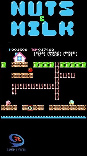Nuts & Milk 🍏🥛 | NES Classic Retro Fun!