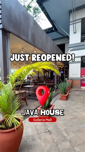 Java House ☕ on Instagram: "We’re back 🥳🥳🥳!!! Fresher, cozier, and tastier than ever! 😍 Java Galleria has reopened, serving up irresistible bites, creamy coffees, and that signature Java vibe you love. From hearty meals to sweet moments, this is where the flavor lives! Drop by, soak in the new vibe, and taste why Java Galleria is our Branch of the Week! #JavaLove #BranchOfTheWeek."