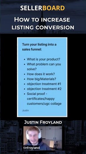 How to improve your Amazon listing conversion and increase your sales?