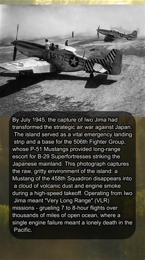 103K views · 711 reactions | ⏳ The 1,500-Mile Mission: The Mustang’S Impossible Flight #WWIIHistory #P51Mustang #AviationHistory #IwoJima #WWIIaviation #USAAF #MilitaryHistory #WWII #fblifestyle | Gist of History | Facebook