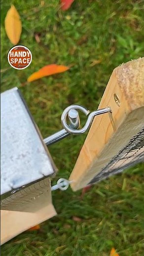 Hook and Bolt Trick! DIY Hinge for Any Gate! #farming