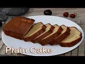 Plain Cake Recipe | তিন ডিমের সাধারণ কেক | Easy Homemade Plain Cake Bangla Recipe