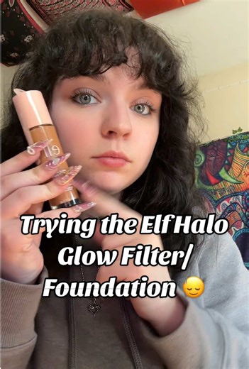 Elf Halo Glow Filter/Foundation Review