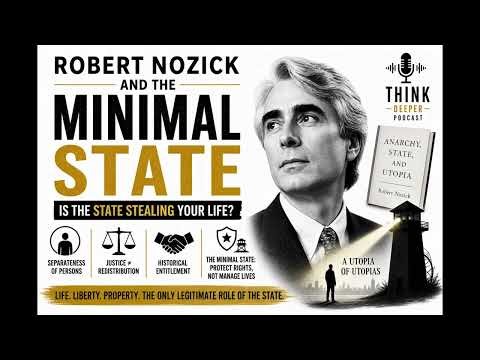 Robert Nozick and the Minimal State #nozick #libertarianism #philosophy #justice #utopia