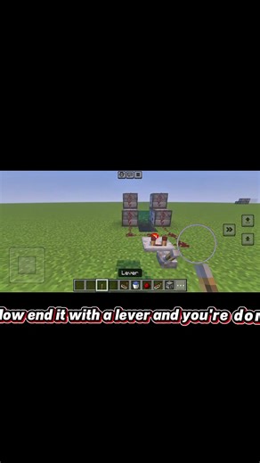 Minecraft powerful and easy-to-make cannon #minecraft #redstone