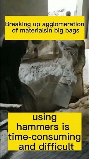 Big Bag FIBC Lump Breaker Crusher