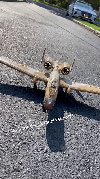 Watch My UMX A10 Jet’s Stunning Vertical Takeoff