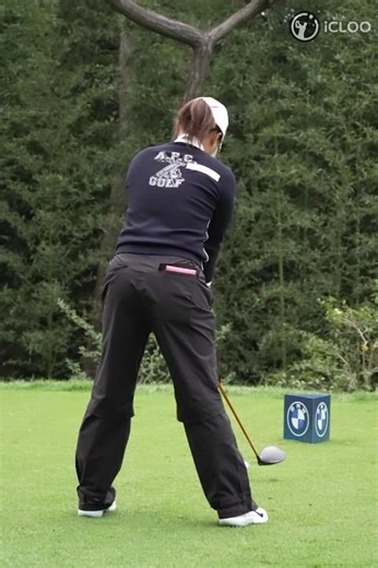 Jin Young Ko's stabe and solid swing!