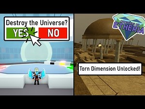 UNLOCKING THE TORN DIMENSION IN THE NEW MAP UPDATE! - Monsters of Etheria (Episode 18)