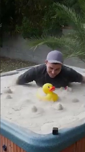 Mark Rober's fluidized sand bed video (stats and information)