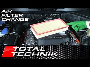 How to Change Air Filter - Audi Q7 - 4L (2005 - 2015) - TOTAL TECHNIK