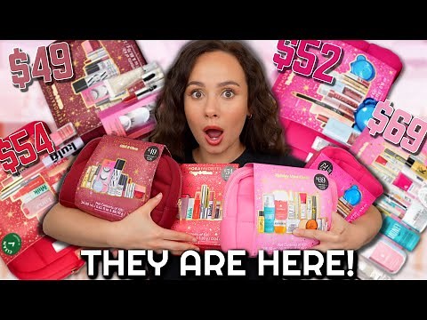 SEPHORA HOLIDAY FAVORITES SETS 2025! ARE THEY REALLY A GOOD VALUE?! ALL 4!!