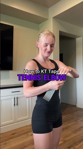 How to Apply KT Tape for Tennis Elbow