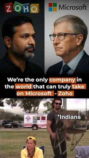 Zoho vs Microsoft: The Desi Tech Showdown!
