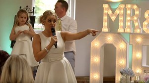 British maid of honor raps Vanilla Ice-inspired wedding toast