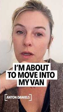 Woman says she can't afford her rent and is considering moving into her van to survive the economy