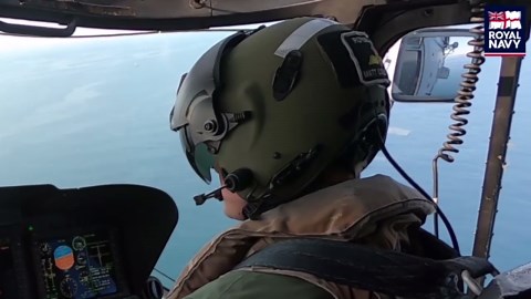 Merlin Helicopters in Action – Anti-Submarine Exercise Green Eel, Norway!