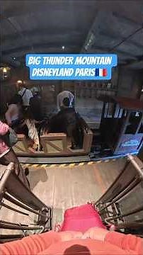 Big Thunder Mountain Onride Disneyland Paris 🎢 🇫🇷 #rollercoaster #adrenaline #ride #themepark #fyp