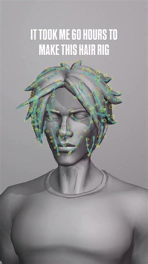 I put a lot of time and effort into this character. #blender #3danimation #3d #blender3d #animation