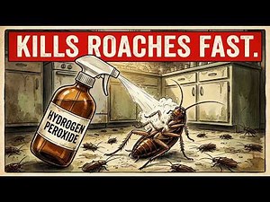 How To Use Hydrogen Peroxide Against Roaches, Ants, Bed Bugs & 20 Common Pests