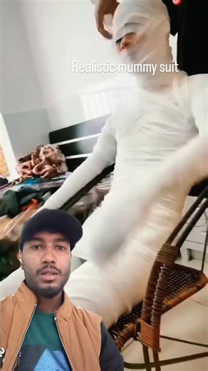 RDX ZAGINUR REACTION on Instagram: "Realistic mummy suit ❤️❤️‍🔥"