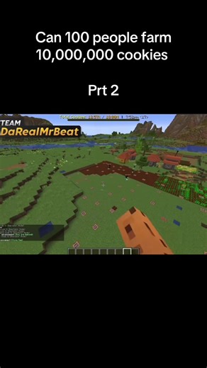 Pt 2. #acookiegod #minecraft #cookies #building #teamwork