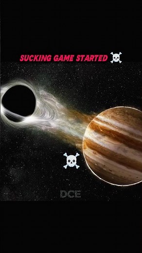 Jupiter vs Black Hole vs Sun 🤯 | #space #blackhole #universe
