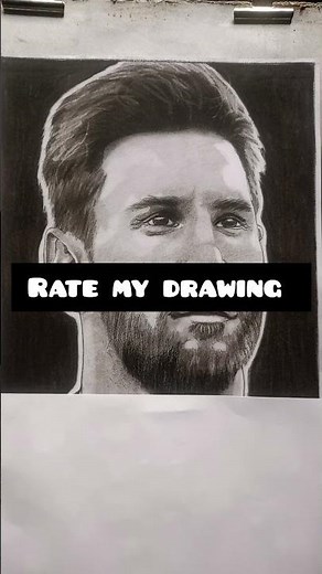 realistic drawing of Messi #art #football 😊🙏❤️🇮🇳