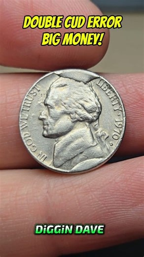 27K views · 772 reactions | Double CUD ERROR! (Valuable Nickel!) #diggindave #coinsworthmoney #coincollecting #numismatics #coins #coin #coinrollhunting #coincollector #nickels | Diggin Dave | Facebook