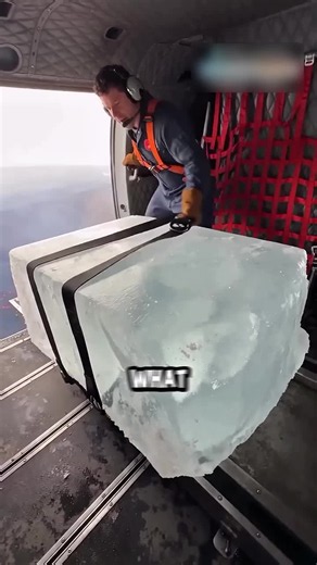 What Happens When a Giant Ice Cube Is Dropped Into a Volcano?