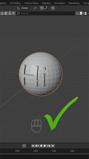 Blender tips and tricks...#3d #blender #animation #tipsandtricks #3dblenderanimation #hack #text