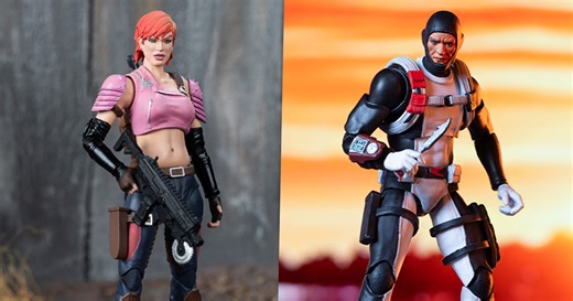 Torpedo and Zarana join Hiya Toys’ G.I. Joe Exquisite Mini Series with new action figures