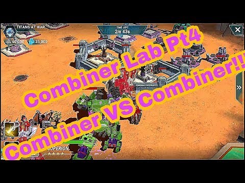 Transformers Earth Wars: How to get Combiner Lab Pt 4