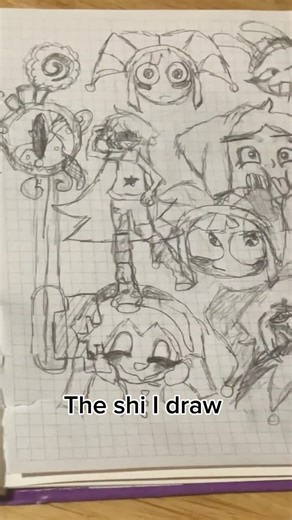 Yea I like to draw clowns a lot :3